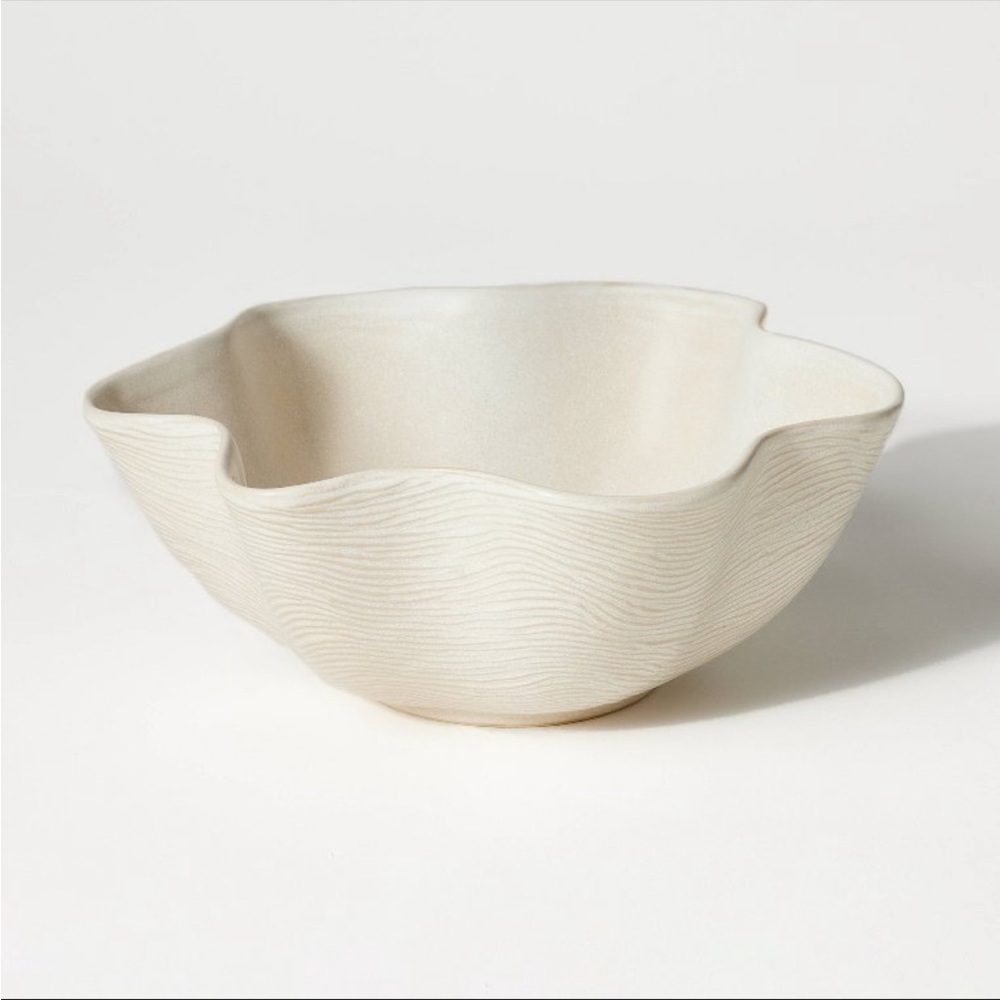 NEW Ceramic Wave Bowl - Threshold™ designed with Studio McGee